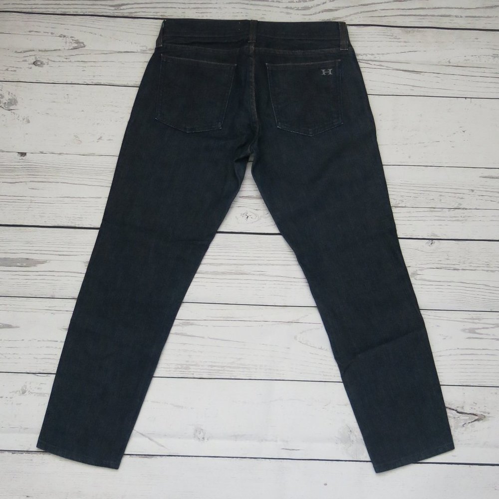 Habitual Dark Wash Straight Leg Ankle Denim Jeans